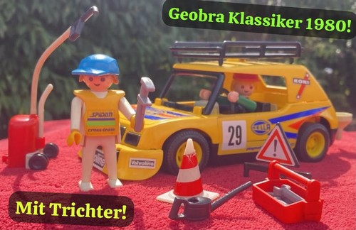 Playmobil rallye wagen 3524 - wagen,