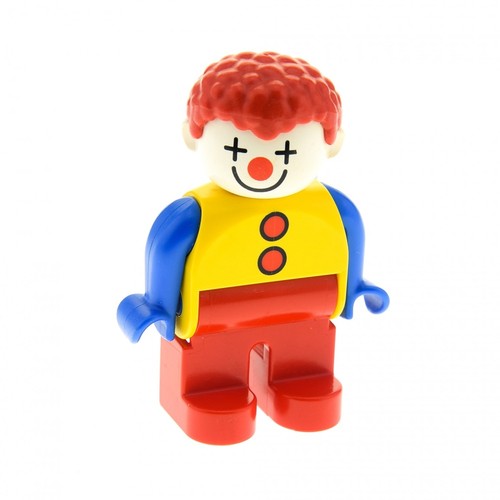 Lego duplo figur mann rot - 1x,