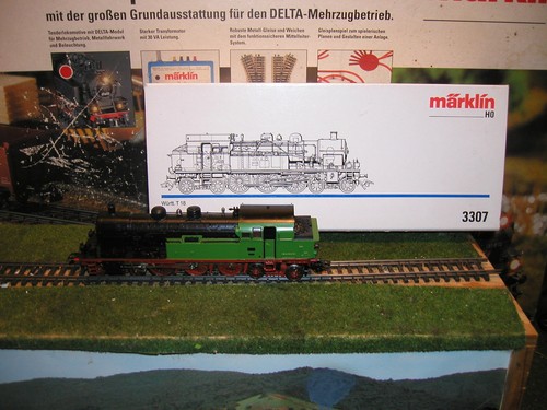 Märklin 3307 dampflok t - h0,