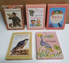 ● 5 Stk Vintage Quartett