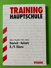 Training Hauptschule - Deutsch