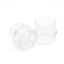 2x Messbecher Becher Deckel