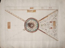 Albert Leusch Entwurf Fresko