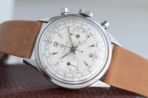 Vintage chronograph certina - chronograph,