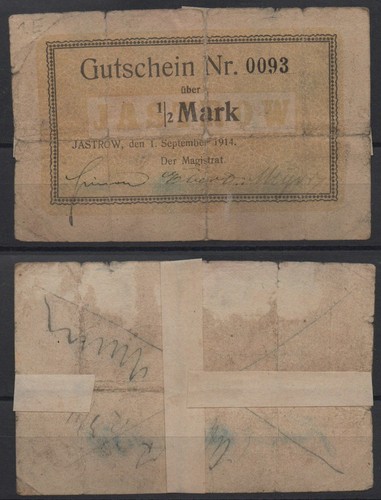 30054 notgeld jastrow - [30054],