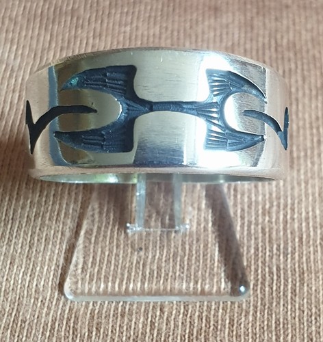 Tribal ring 925 - tribal, im