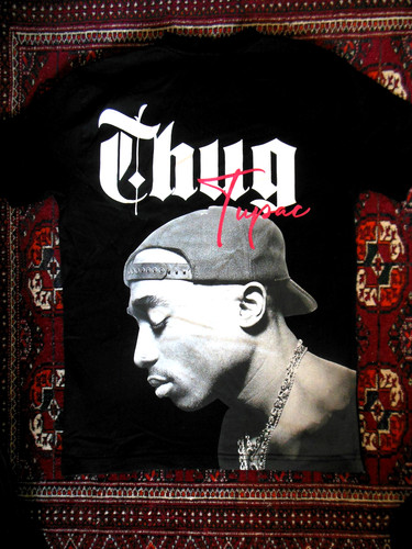 Tshirt*Tupac*Rapper*Thug