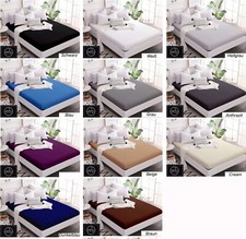 Spannbettlaken Jersey Spannbetttuch 100% Baumwolle Bettlaken Spannbettuch Laken