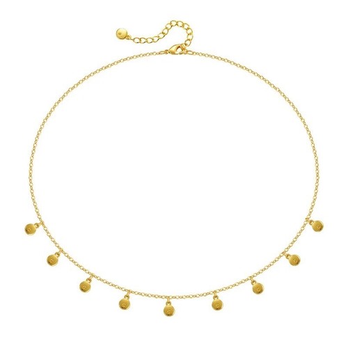 Damen kette gold - gold, vergoldet