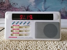 Universum UR 1488 Electronic-Clock-Radio UKW/MW Uhrenradio Vintag Made in German
