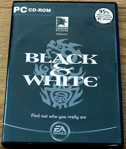 Black white für cd rom - pc,