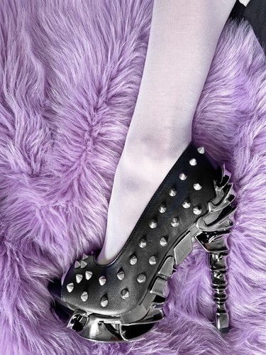 Spiked heel metal - spiked, heels