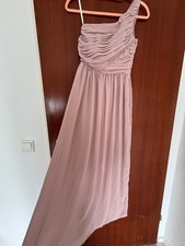H&M one shoulder Maxikleid
