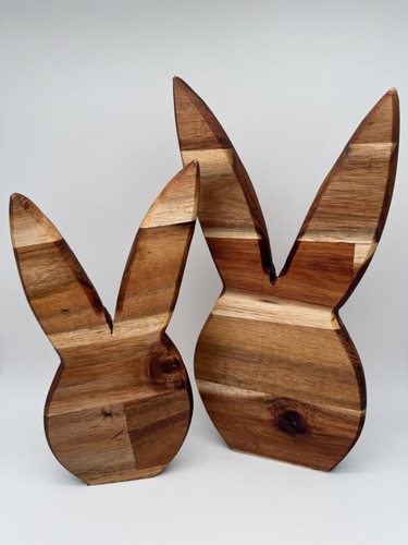 Holz hase osterhase aus - -,