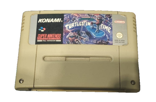 Turtles time snes - turtles,