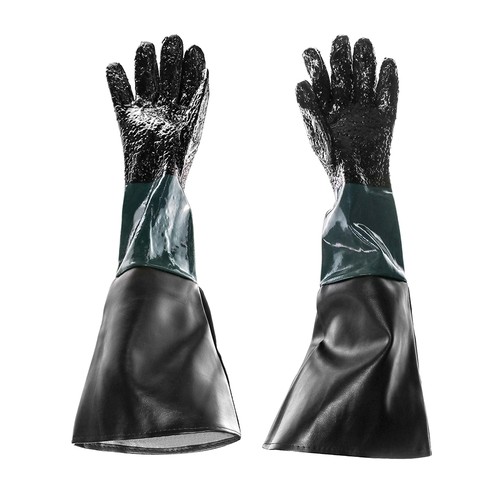 Paar sandstrahlhandschuhe - paar,