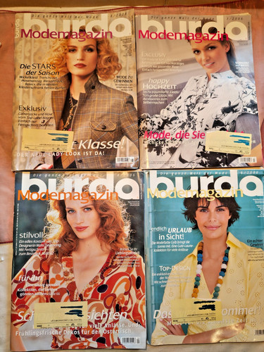 Burda hefte nähen - burda,