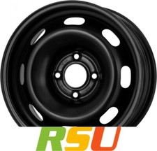 MWD 15195 6x15" ET23 LK4 108 ML 65.1 Stahlfelgen 15 Zoll