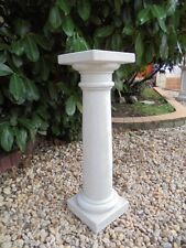 Säule 83,5 cm Steinguss, Sockel, Gartenfiguren, Skulptur, Betonsäule, Steinfigur