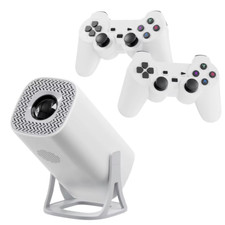 S40MAX Android 11 Gaming Projektor 64GB TF Karte Wireless Gaming Controller Dual 