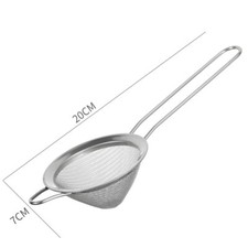 Barsieb konisch Edelstahl