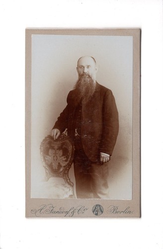 Cdv foto herrenportrait - cdv, /