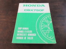 Honda cbx750f shop - cbx750f, service
