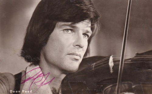 Autogramm dean reed - ddr,