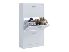 VCM Schuhschrank Sipos, Weiß, L - B-Ware sehr gut