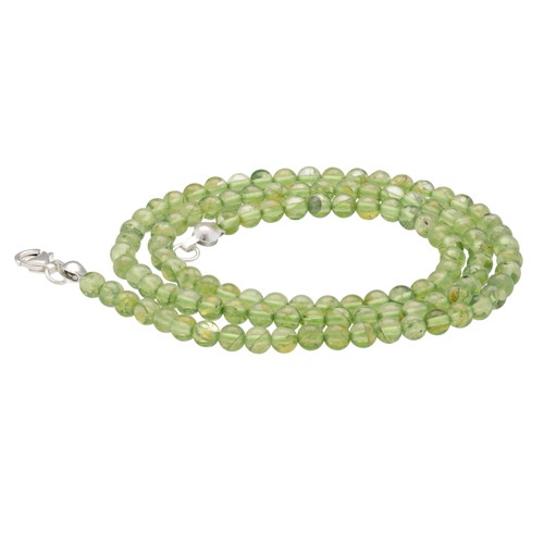 Peridot kugelkette ø 4mm - peridot, |