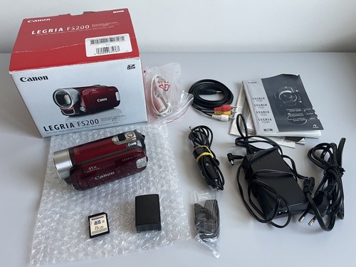Canon legria fs200 41x zoom - legria,