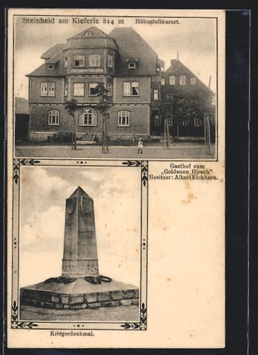 Steinheid kieferle - ak,