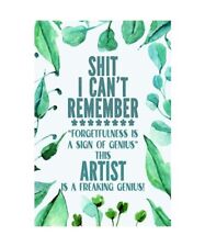 Artist Passwords Log Book: Artist Gift │ Funny Sweary Personalized Gag Gift fo