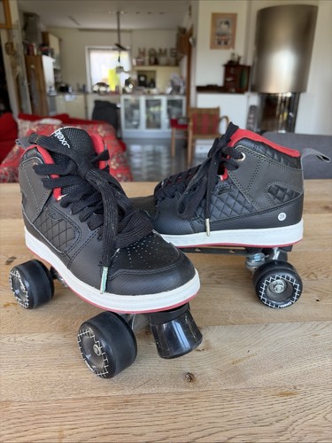 Rollschuhe retro oxelo - oxelo, schwarz