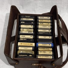 24 Vintage 8 Track Tape Lot w/