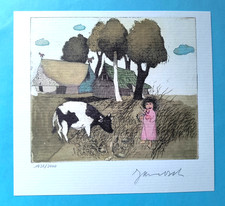 Janosch (1931) - Farbradierung