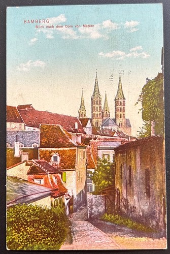 Bamberg 1900 blick nach - 1900,