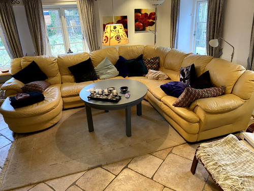 Ledersofa von natuzzi - von,
