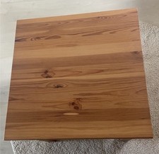 Ikea Ingo Beistelltisch in Kiefern Massiv 59x59x50   Couchtisch