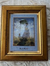 Goebel Porzellanbild mit Rahmen, Artis Orbis, von Claude Monet, Rahmen: 18x22cm