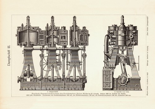 Dampfschiff iii iv - iii.,