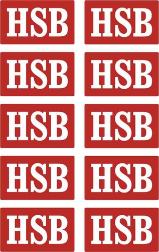 10teil aufkleber set rot hsb - rot,