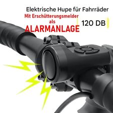 Fahrradklingel elektrisch Alarmanlage Fahrrad Klingel Bike Akku Horn laut