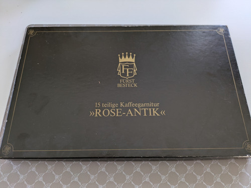 Rose antik besteck set - af, besteck-set