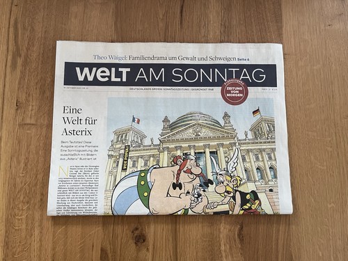 Welt sonntag asterix - welt, am