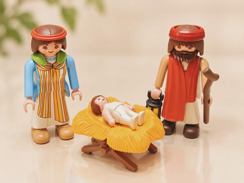Playmobil krippe maria josef - krippe,
