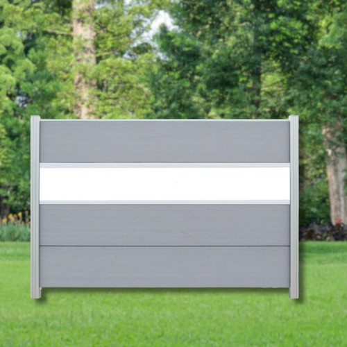 Wpc zaun komplettset - wpc,