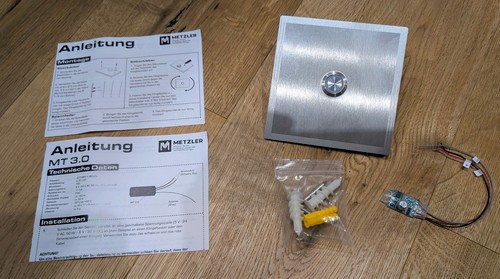 Metzler türklingel edelstahl - türklingel,