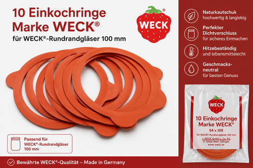 Weck einkochringe rr100 - weck®,