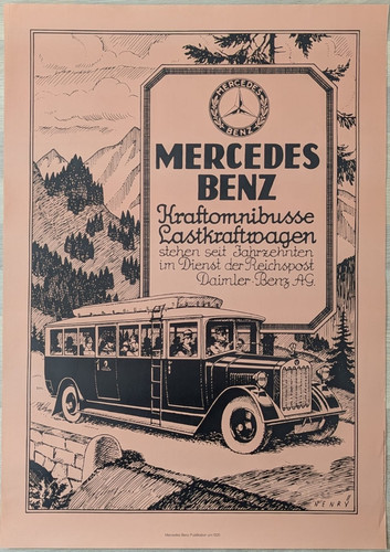 Poster plakat mercedes benz - poster,